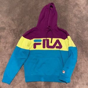 Urban outfitter exclusive fila hoodie